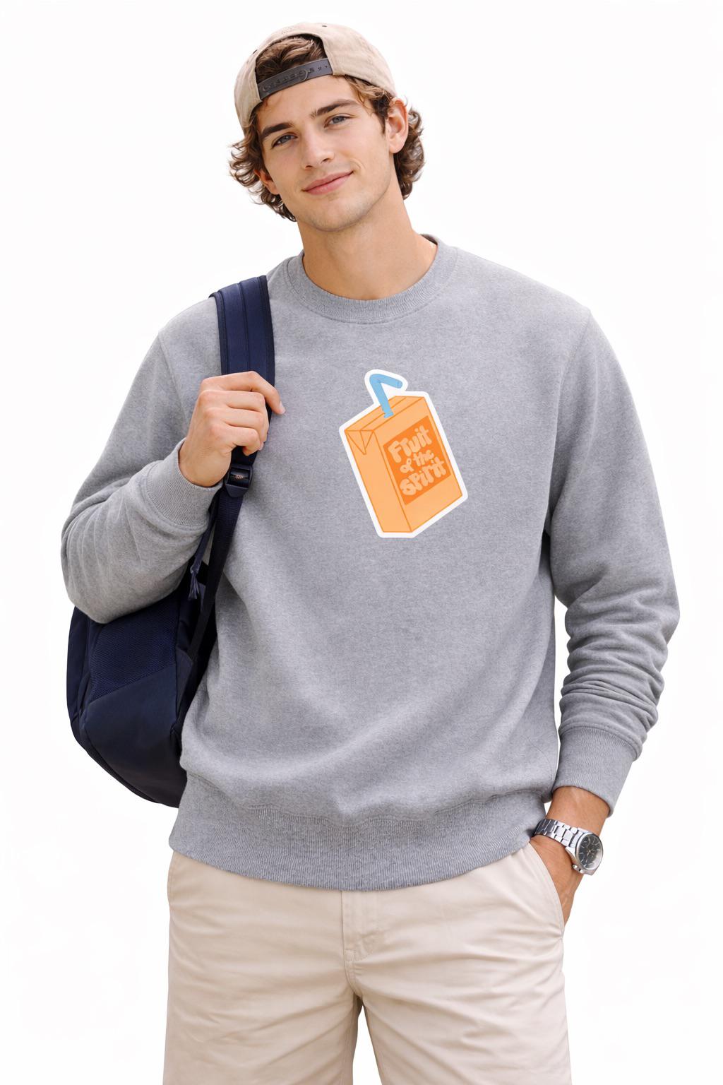 The fruit of the spirit crewneck - grey