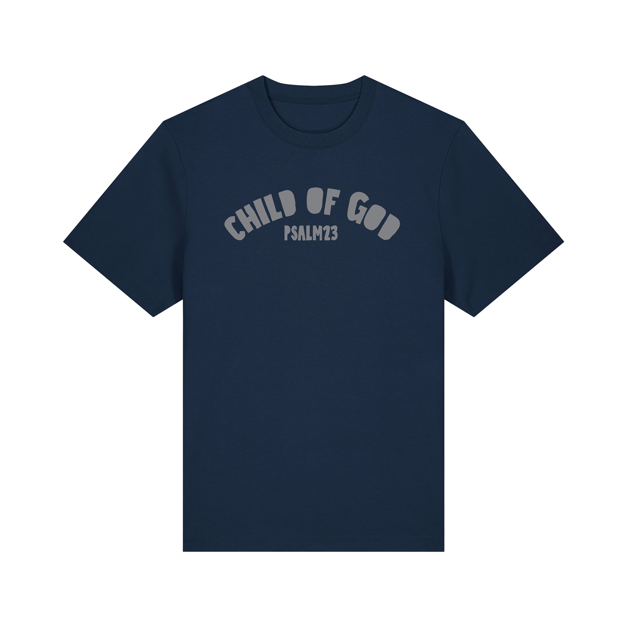 Psalm 23, Child of God t-shirt navy