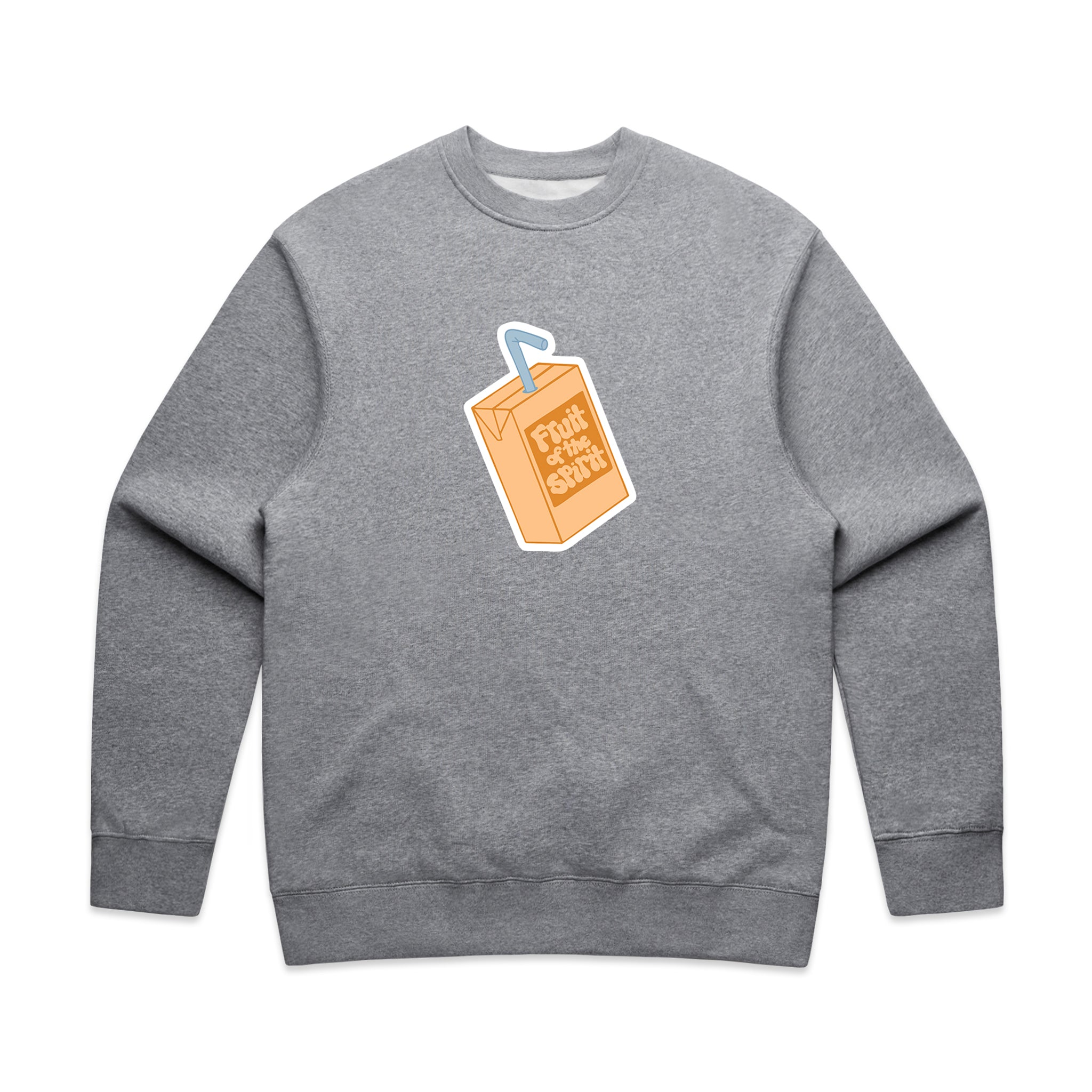 The fruit of the spirit crewneck - grey